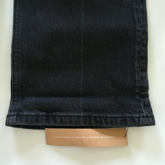 NWT Reformation Peyton High Rise Bootcut Jeans Sz 29 Erie Black Organic Cotton - Picture 5 of 16
